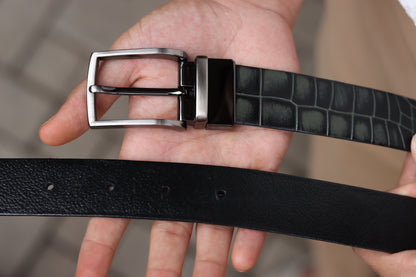 Embossed Reversible Belt